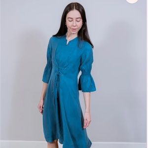 SEWLIP Modest Cupro MIDI Nursing Dress Size XL